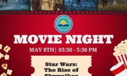 Family Movie Night TODAY: Star Wars: The Rise of Skywalker @ 3:30pm