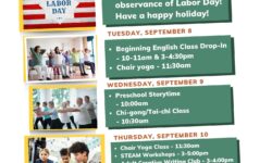 Weekly Events for September 7-11